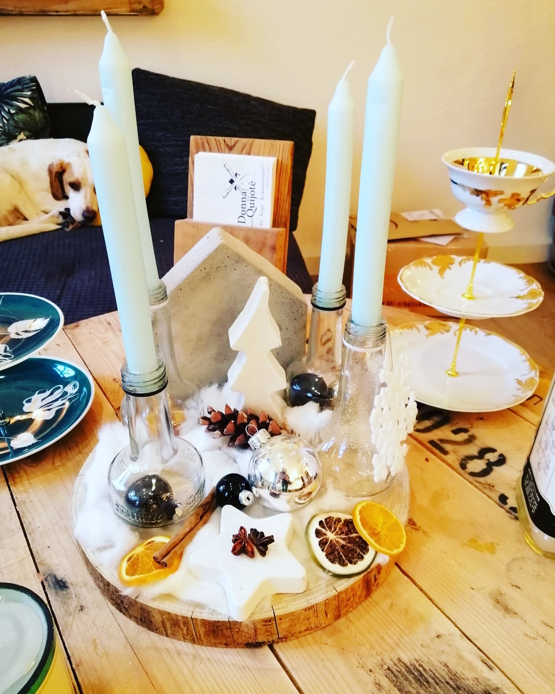 Adventskranz mal ganz anders - Upcyclingkurs in Chemnitz