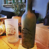 Upcycling Workshop Chemnitz: Windlicht aus alten Flaschen – Bild 4