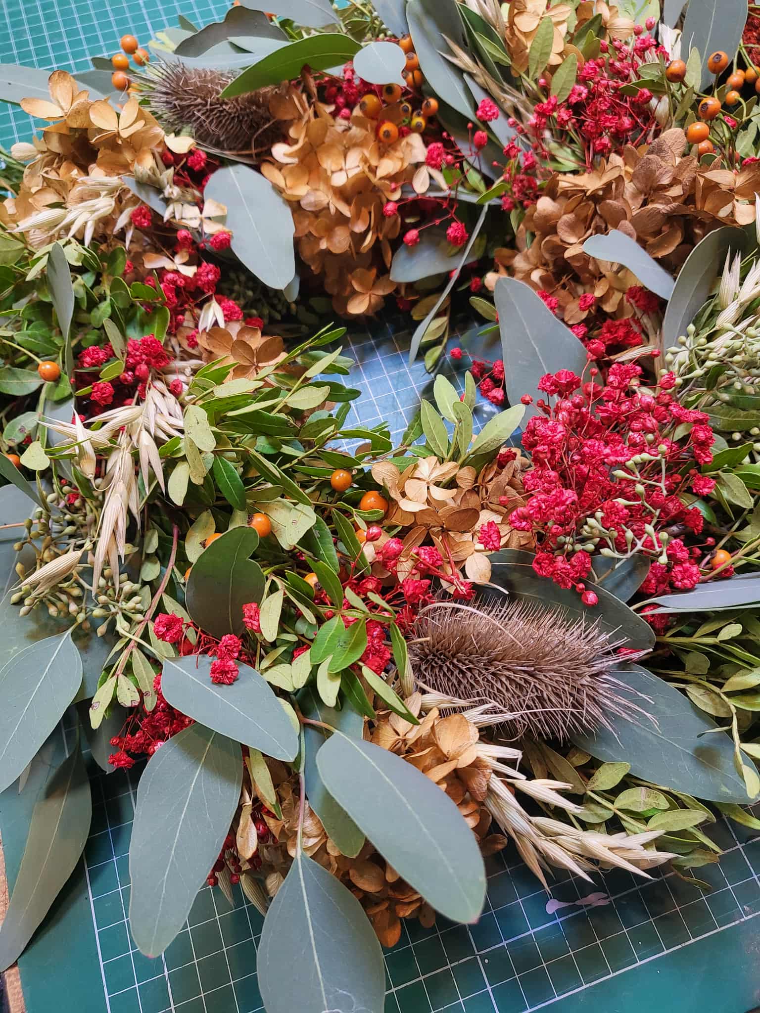 Herbstkränze gestalten mit Dinner in Chemnitz 25.09.26 14-18Uhr – Bild 2