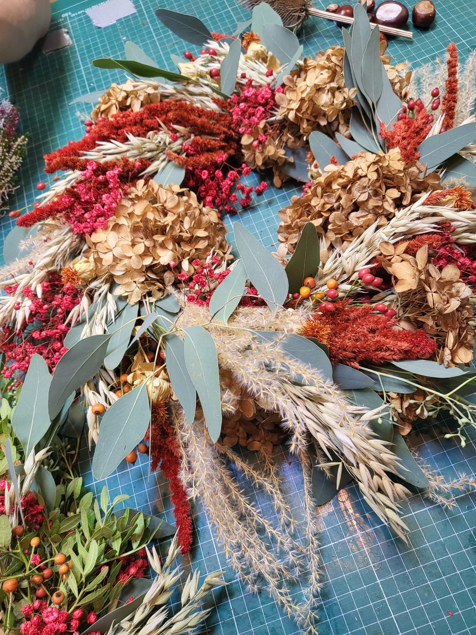 Herbstkränze gestalten mit Dinner in Chemnitz 25.09.26 14-18Uhr